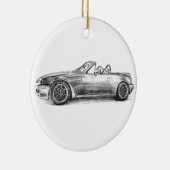 Silver Shadow MX5 Keramisch Ornament (Rechts)