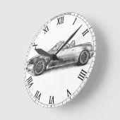 Silver Shadow MX5 Ronde Klok (Hoek)