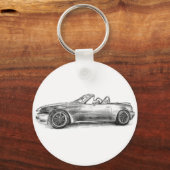 Silver Shadow MX5 Sleutelhanger (Voorkant)