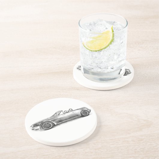 Silver Shadow MX5 Zandsteen Onderzetter (Zijkant)