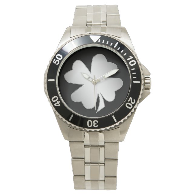 Silver Shamrock Horloge (Voorkant)