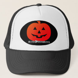 Silver Shamrock Jack O'Lantern Trucker Pet