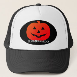 Silver Shamrock Jack O'Lantern Trucker Pet