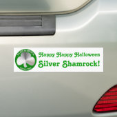 Silver Shamrock Novelties Bumpersticker (Op auto)