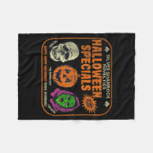 Silver Shamrock Novelties Halloween Specials  Fleece Deken (Voorkant (Horizontaal))