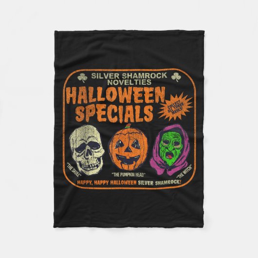 Silver Shamrock Novelties Halloween Specials  Fleece Deken (Voorkant)