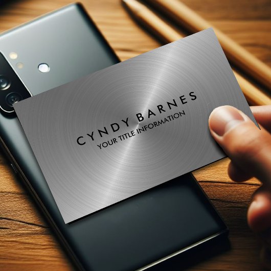 Silver Sheen Visitekaartje