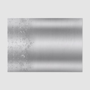 Silver Shimmer Flutter Butterfly Sweet 16 Party Tissuepapier