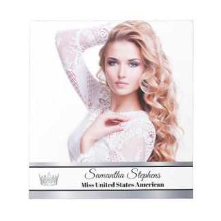 Silver Shine Autograph Pad Notitieblok