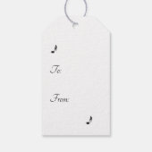 Silver Shine Music Cadeaulabel (Achterkant)