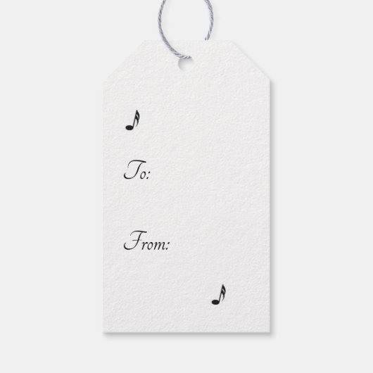 Silver Shine Music Cadeaulabel (Achterkant)