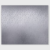 Silver Shiny Small Stars Confetti Vip Cadeaupapier (Vlak)