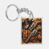 Silver Showdown Sleutelhanger (Voorkant Links)