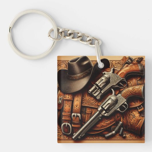 Silver Showdown Sleutelhanger (Voorkant)