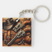 Silver Showdown Sleutelhanger (Achterkant)