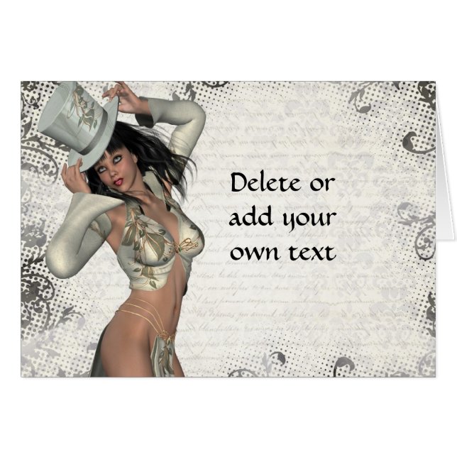 Silver showgirl (Voorkant Horizontaal)