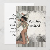 Silver showgirl kaart (Voorkant / Achterkant)