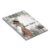 Silver showgirl notitieboek (Rechterzijde)