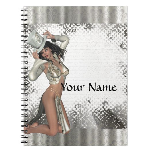 Silver showgirl notitieboek (Voorkant)