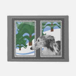 Silver Silken Doormat Deurmat