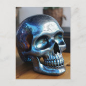 Silver Skull Briefkaart (Voorkant)