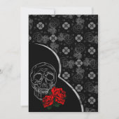 Silver Skull en Rozen Modern Gothic Wedding (Voorkant)