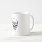 Silver Skull Koffiemok (Voorkant rechts)