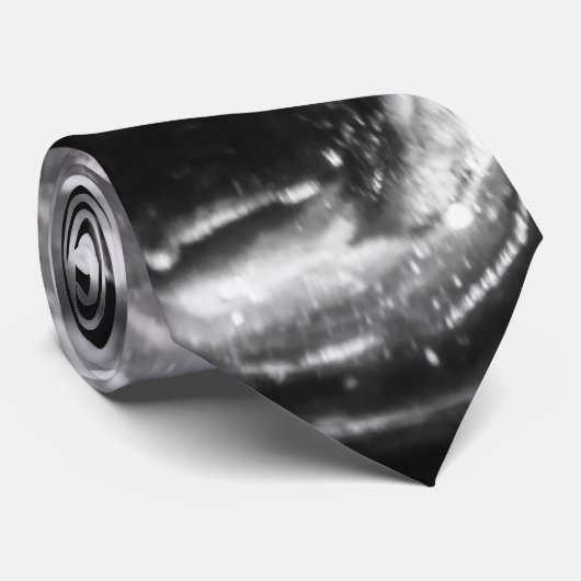 Silver Skull Stropdas (Opgerold)