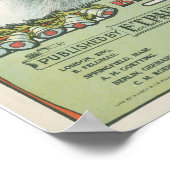 Silver Sleigh Bells  Music Poster (Hoek)