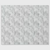 Silver Snake Print Cadeaupapier (Vlak)