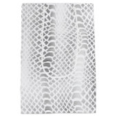 Silver Snake Print Medium Cadeauzakje (Achterkant)