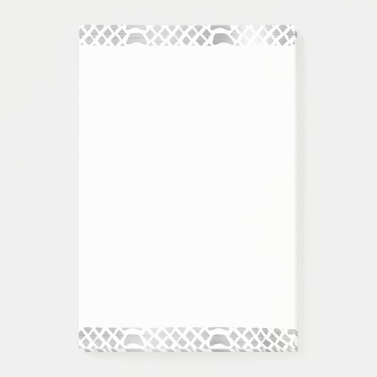 Silver Snake Print Post-it® Notes (Voorkant)