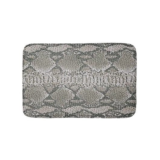 Silver Snake Skin Bath Mat (Voorkant)