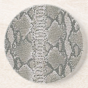 Silver Snake Skin Onderzetter