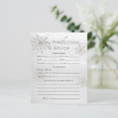 Silver Snowflake Baby Voorspellingen en advies (Staand voorkant)