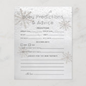 Silver Snowflake Baby Voorspellingen en advies (Voorkant)