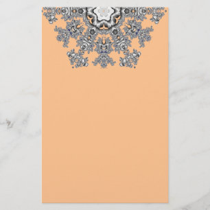 Silver Snowflake Briefpapier