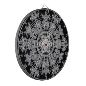 Silver Snowflake Dartbord (Voorkant Links)