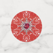 Silver Snowflake en Ruby Confetti (Kleine voorkant)