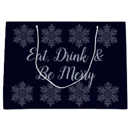  Silver Snowflake Groot Cadeauzakje