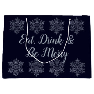  Silver Snowflake Groot Cadeauzakje