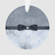 Silver Snowflake-kerstversiering