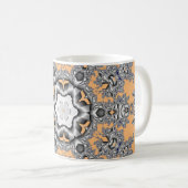Silver Snowflake Koffiemok (Voorkant rechts)