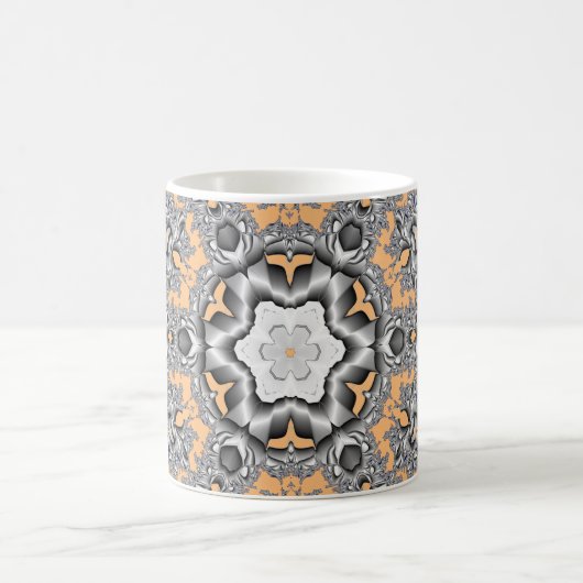Silver Snowflake Koffiemok (Center)