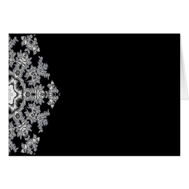 Silver Snowflake (landschap) (Voorkant Horizontaal)