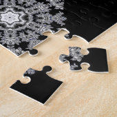 Silver Snowflake Legpuzzel (Zijkant)