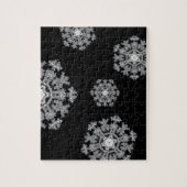 Silver Snowflake Legpuzzel (Verticaal)