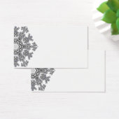 Silver Snowflake Visitekaartjes (Bureau)
