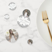 Silver Snowflake Winter Sweet 16 Confetti (Groep)