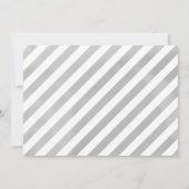 Silver Snowflake Winter Wonderland Foto Verjaardag Kaart (Achterkant)